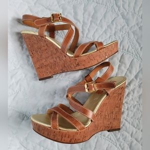 MICHAEL KORS Wedges Size 7.5 Preowned Great condition!
